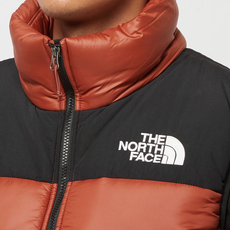 The North Face Himalayan Insulated Vest brandy brown/tnf black