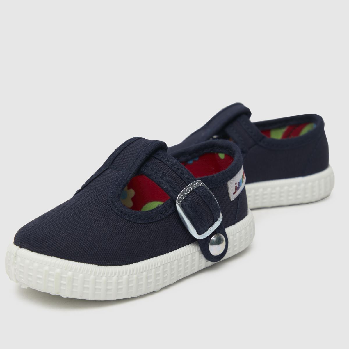 schuh marinblå layette tbar pojkar babyskor