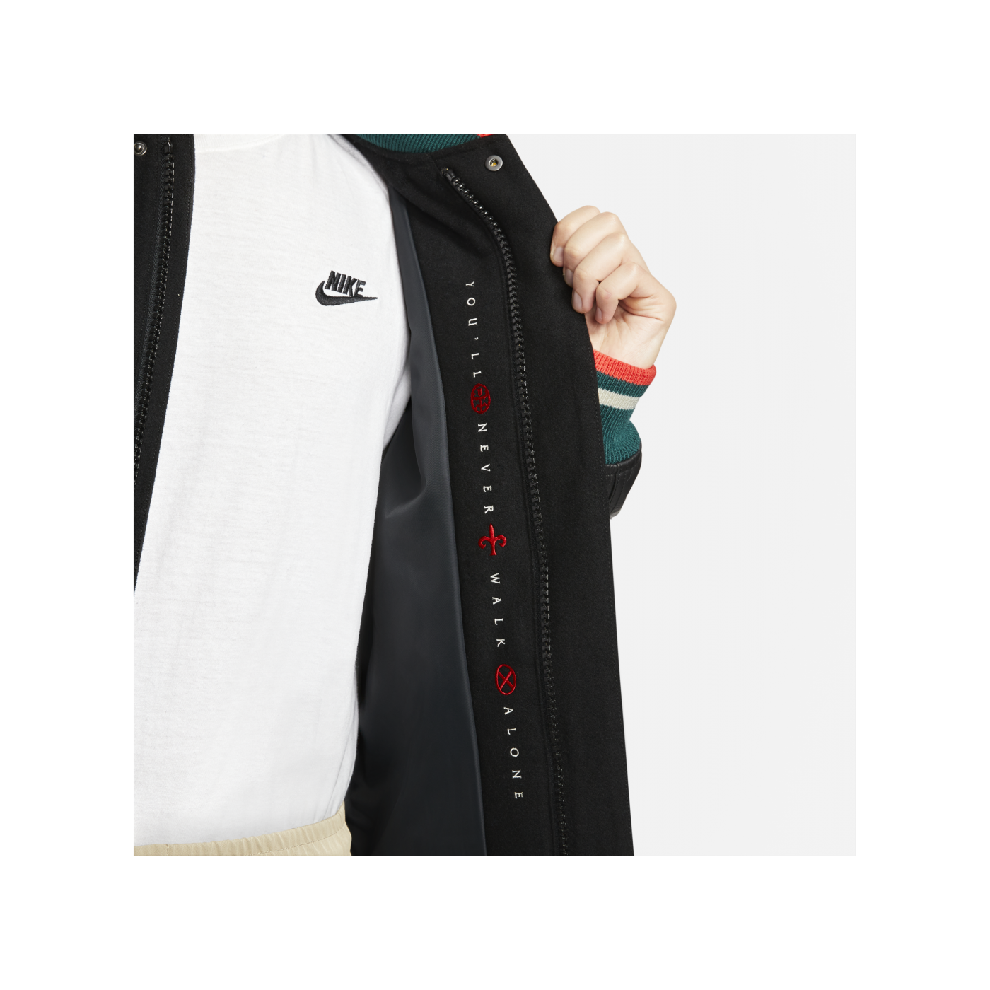 Nike FC Liverpool Air Destroyer Jacke Schwarz F010