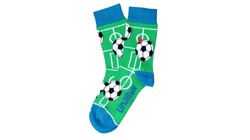 Unabux Socken Kinder First Goal grün