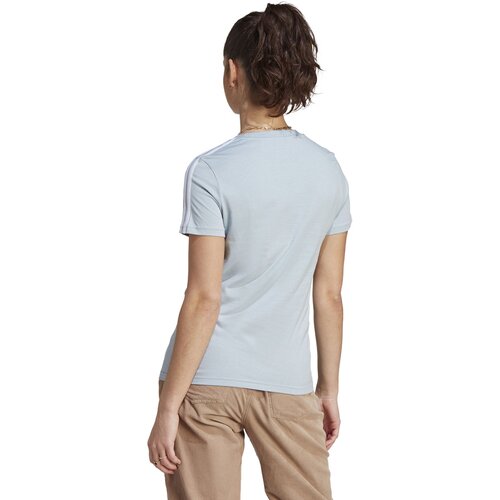 DAMEN SHIRT LOUNGEWEAR ESSENTIALS SLIM 3-STREIFEN