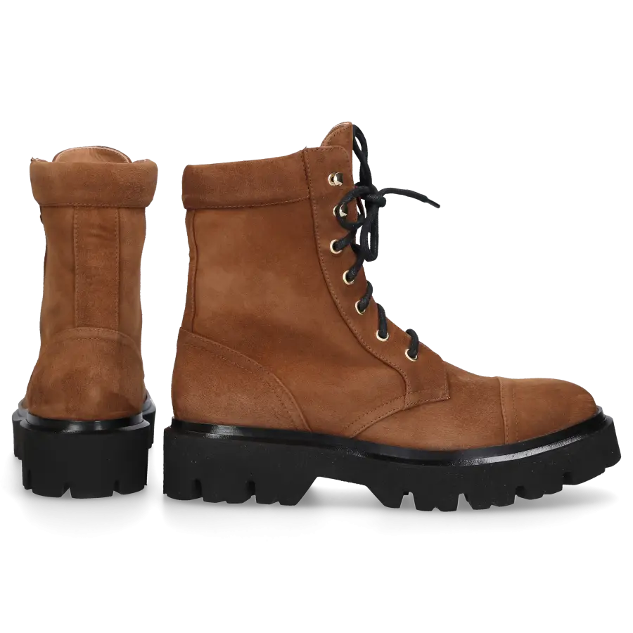 Roberto Festa - Stiefeletten KETIS Veloursleder - braun