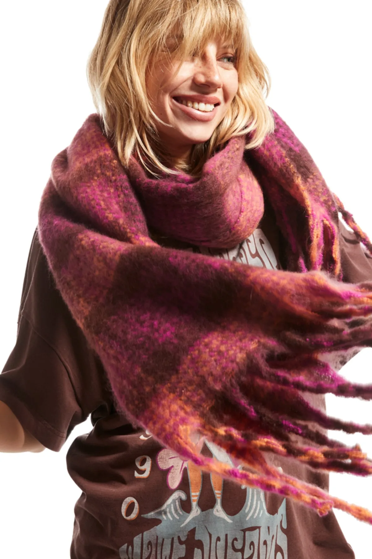 Roxy  Schals ERJAA04200-RSY1 BITTER CHOCOLATE HALLO PLAID