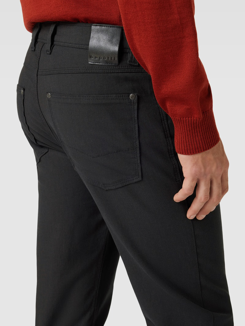 Straight Leg Jeans im 5-Pocket-Design Modell 'CORDOBA' in anthrazit