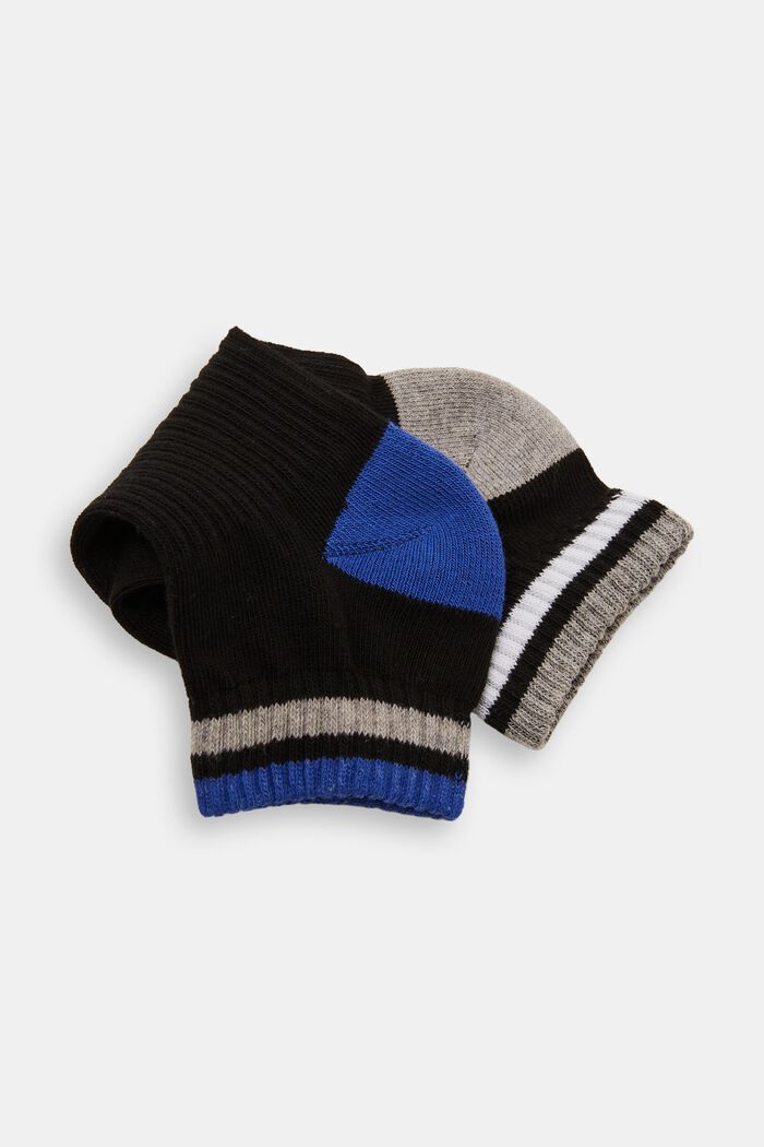 2er-Pack Sportsocken mit Farbakzenten