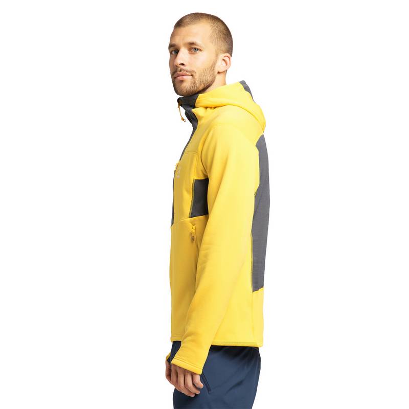 Haglfs Roc Nordic Mid Hood Fleecejacke Herren