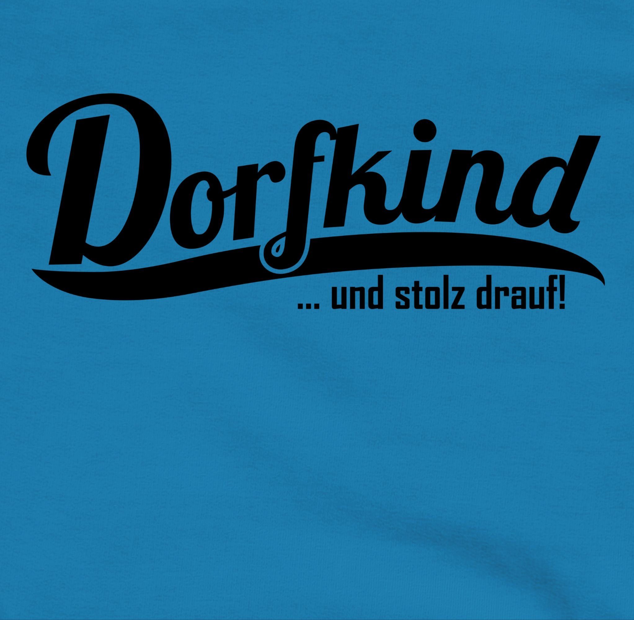 Shirtracer Hoodie Dorfkind und stolz drauf - Dorfkinder Statement Sprüche Kinder