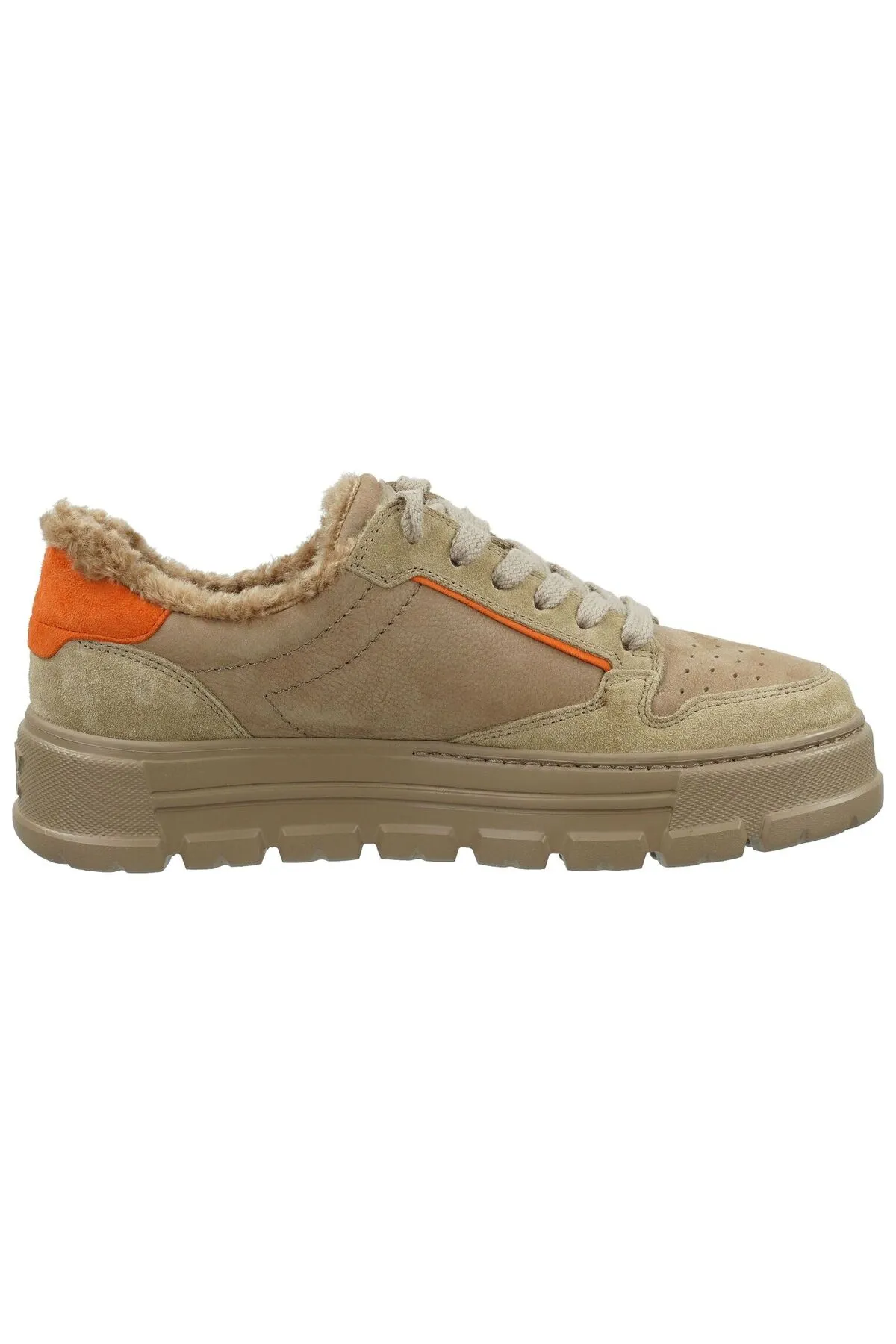 Paul Green  Sneaker - Beige - Flacher Absatz