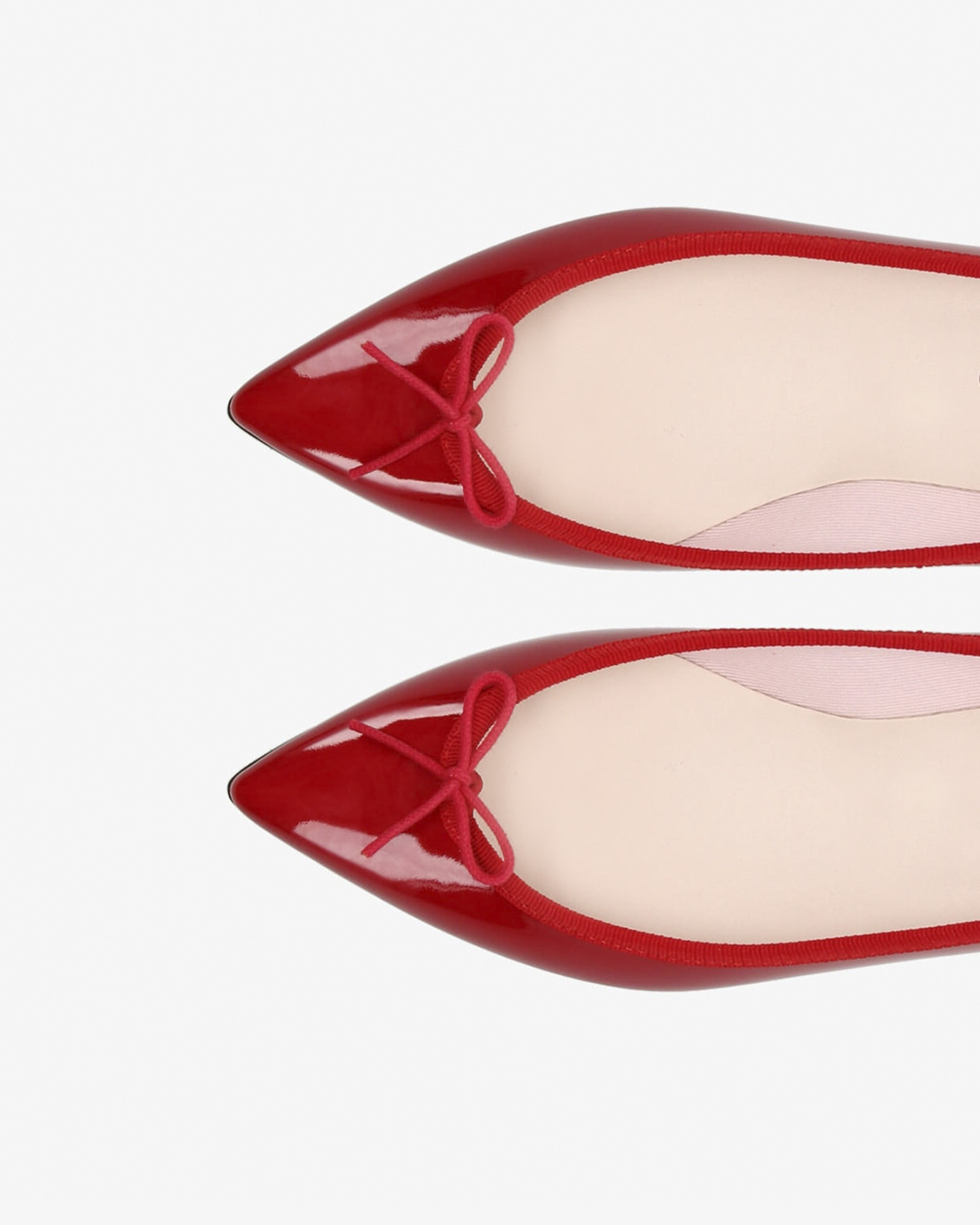 Brigitte pointy toe ballerinas