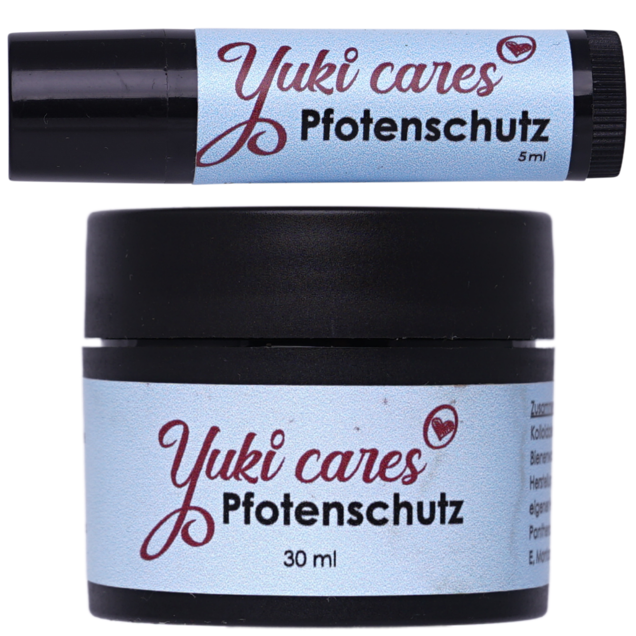 Yuki Cares Pfotenpflege Yuki Cares Pfotenschutz-Set