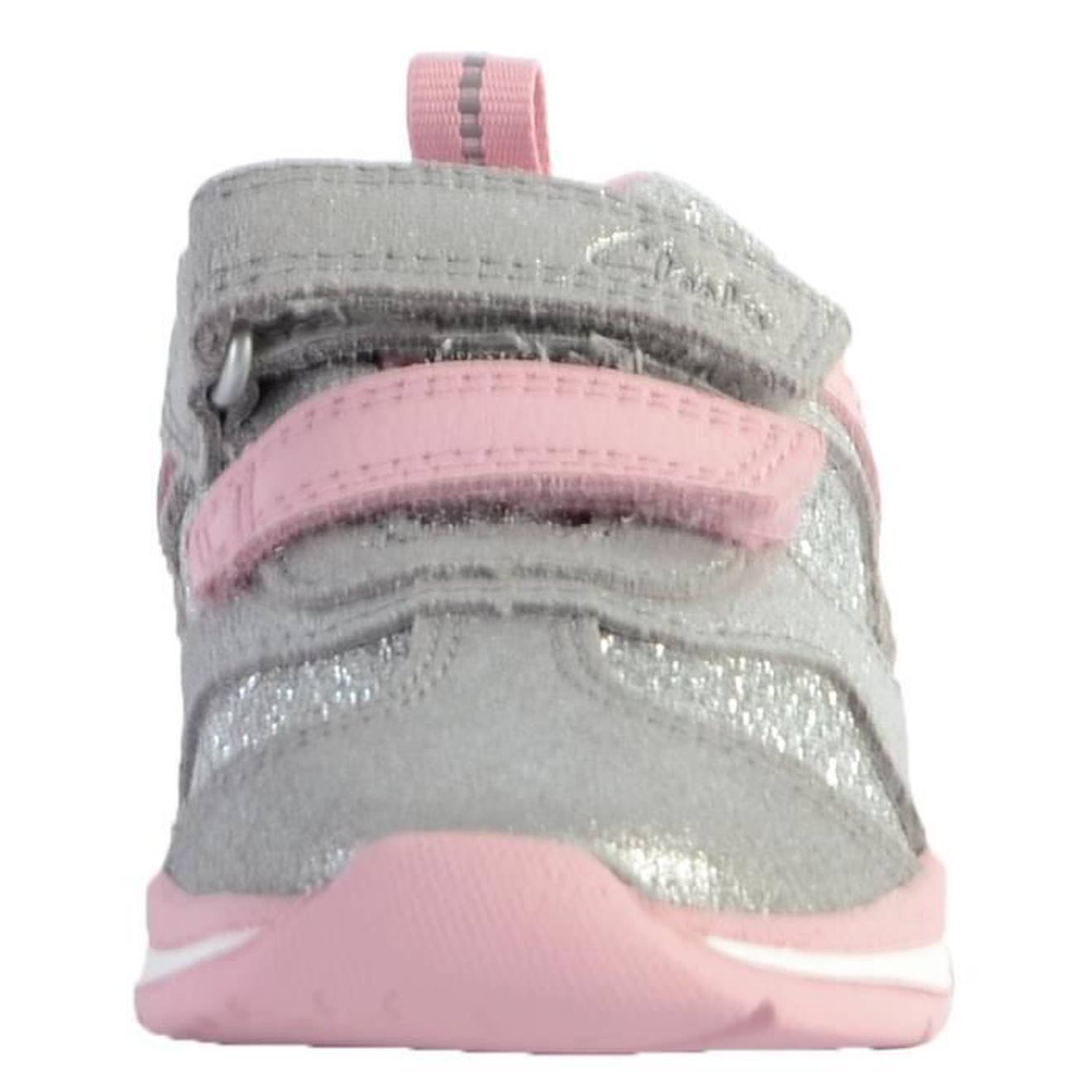 Basket Cuir Clarks Ferris Run T gris