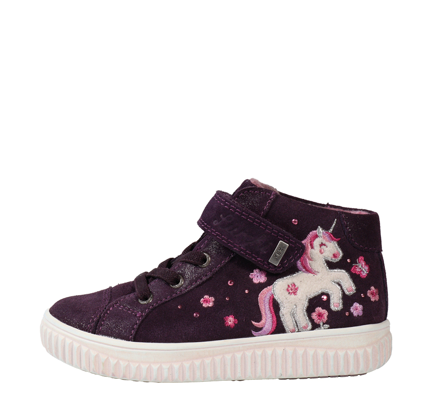 Lurchi Sneaker Yubi-TEX - blackberry