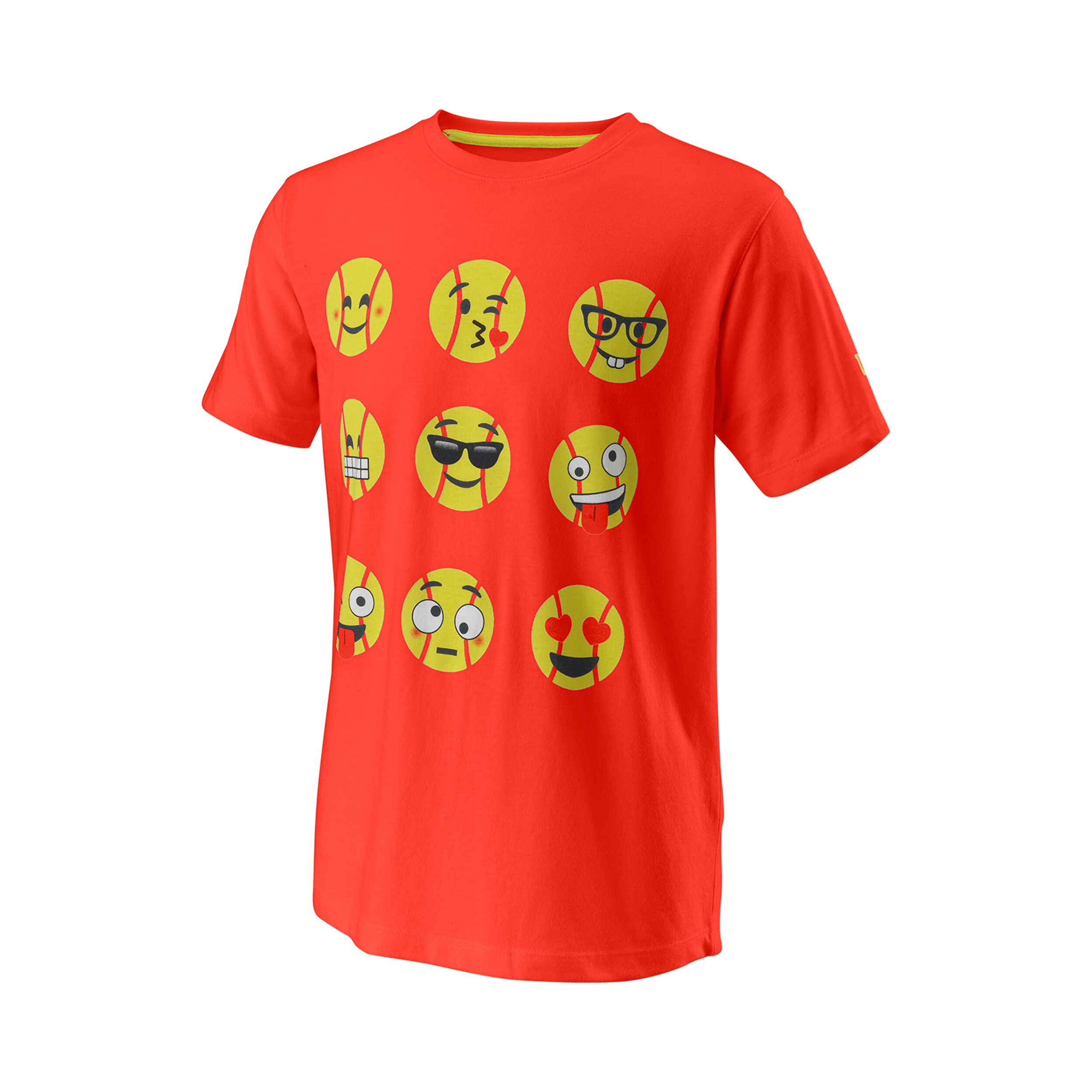 Emotion Fun Tech T-Shirt Jungen - Orange, Gelb