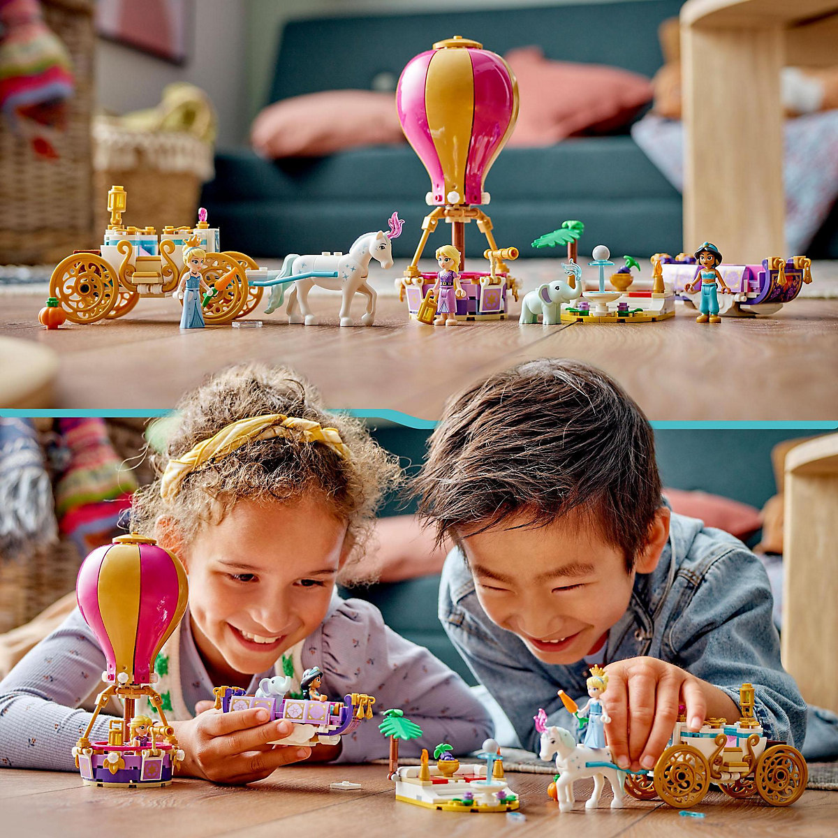 LEGO®   43216 Prinzessinnen auf magischer Reise