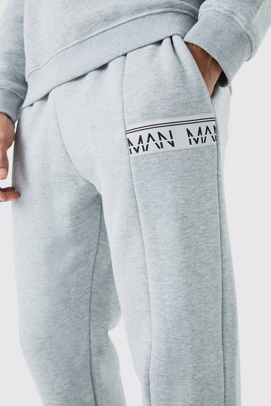 Man Tape Side Detail Joggers
