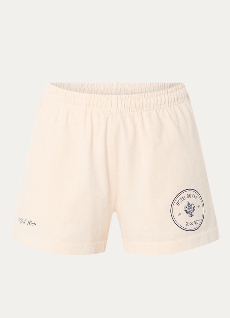 Sporty & Rich Mid-waist jogging shorts with side pockets
