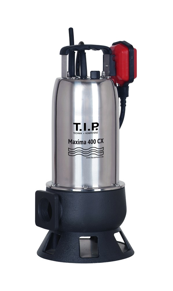 T.I.P. Schmutzwassertauchpumpe Maxima 400 CX