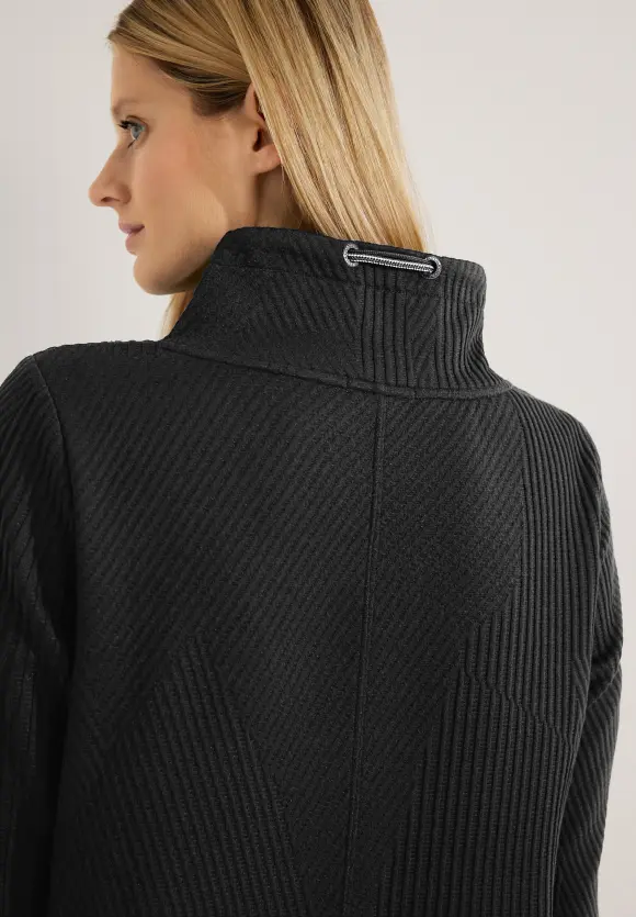 CECIL Sweatkleid mit Struktur
