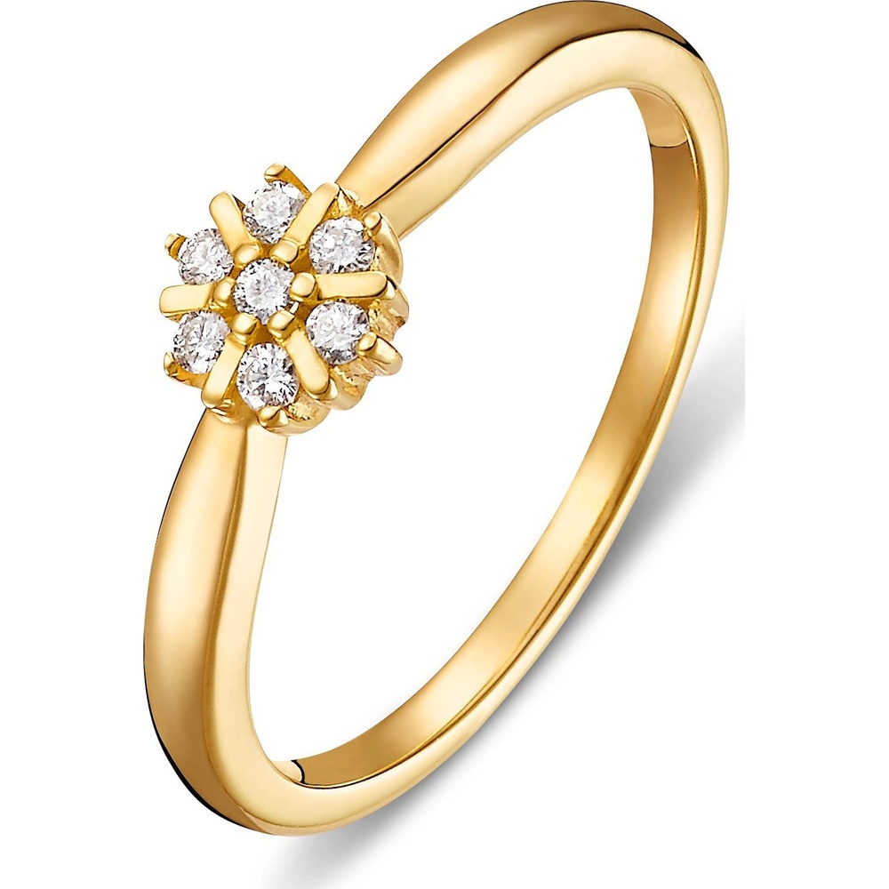 Valeria Bague pour femme 375 Or jaune or jaune Bague