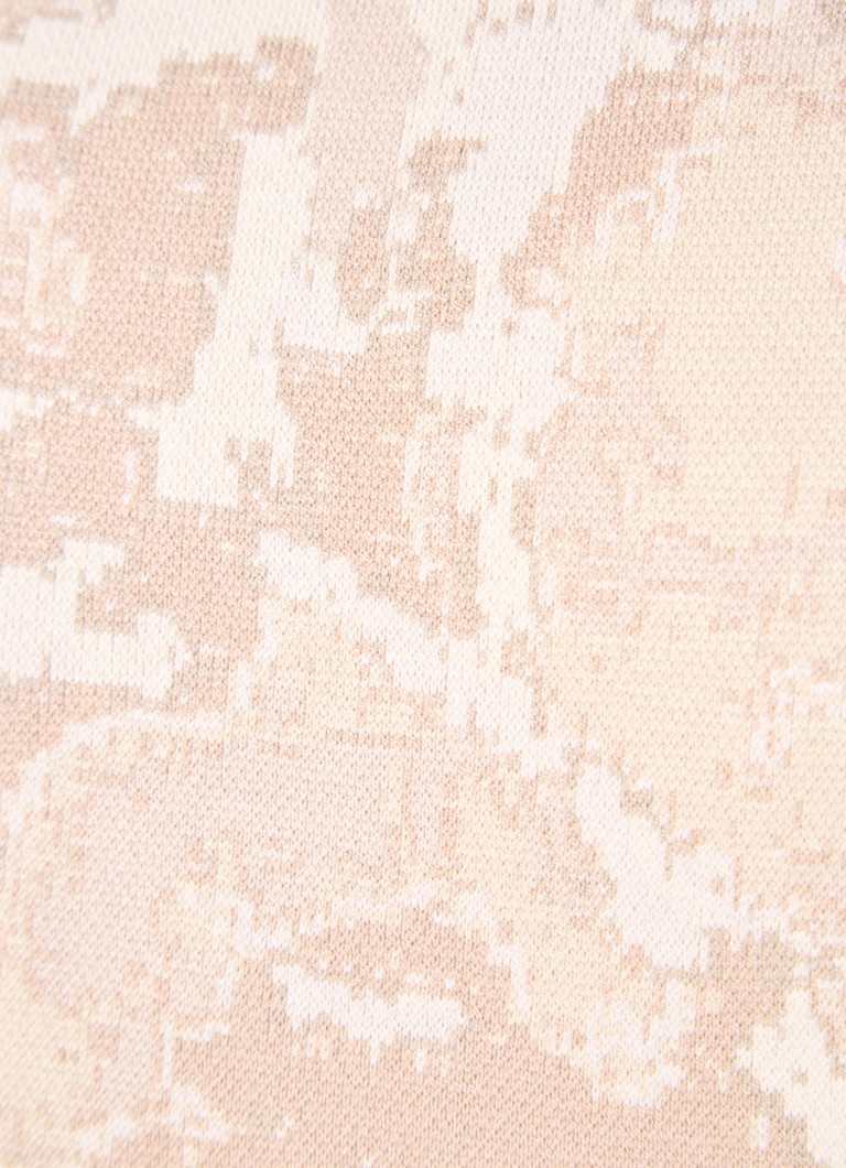 Filling Pieces Fino pleteni pulover s pletenim printom