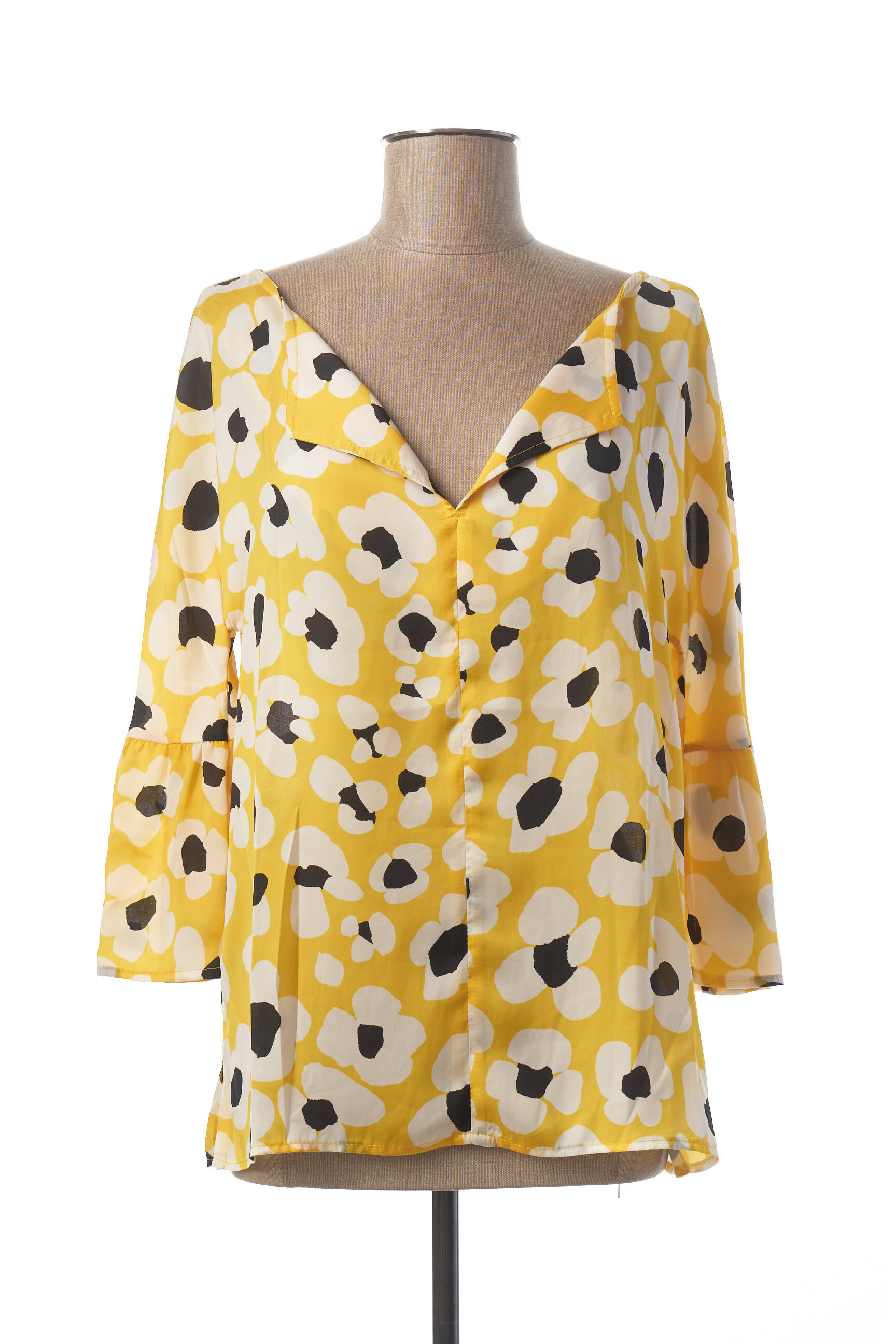 Poussiere D Etoile Tuniquemanchelongue Femme couleur jaune