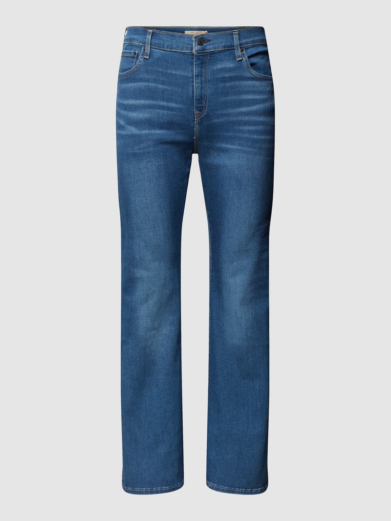PLUS SIZE Jeans mit Label-Patch in jeans