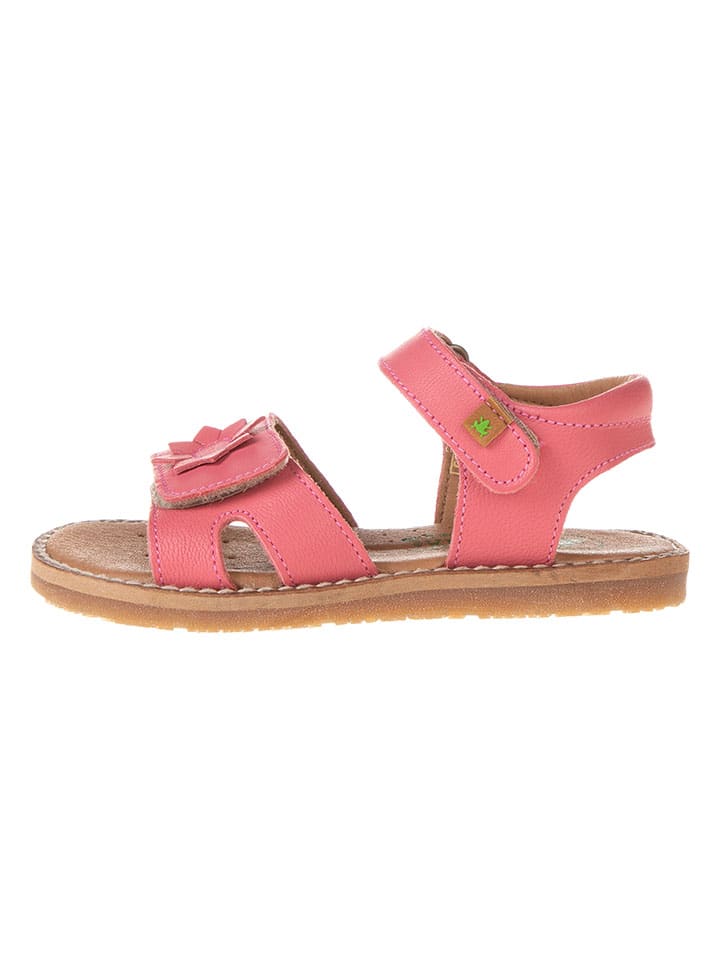 El Naturalista Leder-Sandalen in Pink günstig kaufen