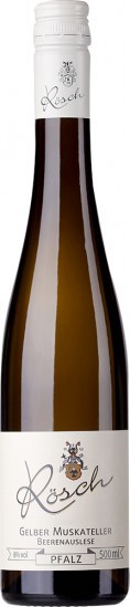 2018 Gelber Muskateller BA edelsüß 0,5 L - Weingut Rösch