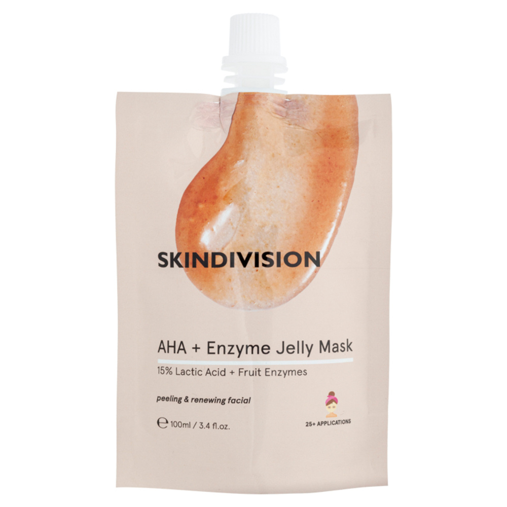 skindivision Enzymatique + AHA Masque à la gelée masque facial