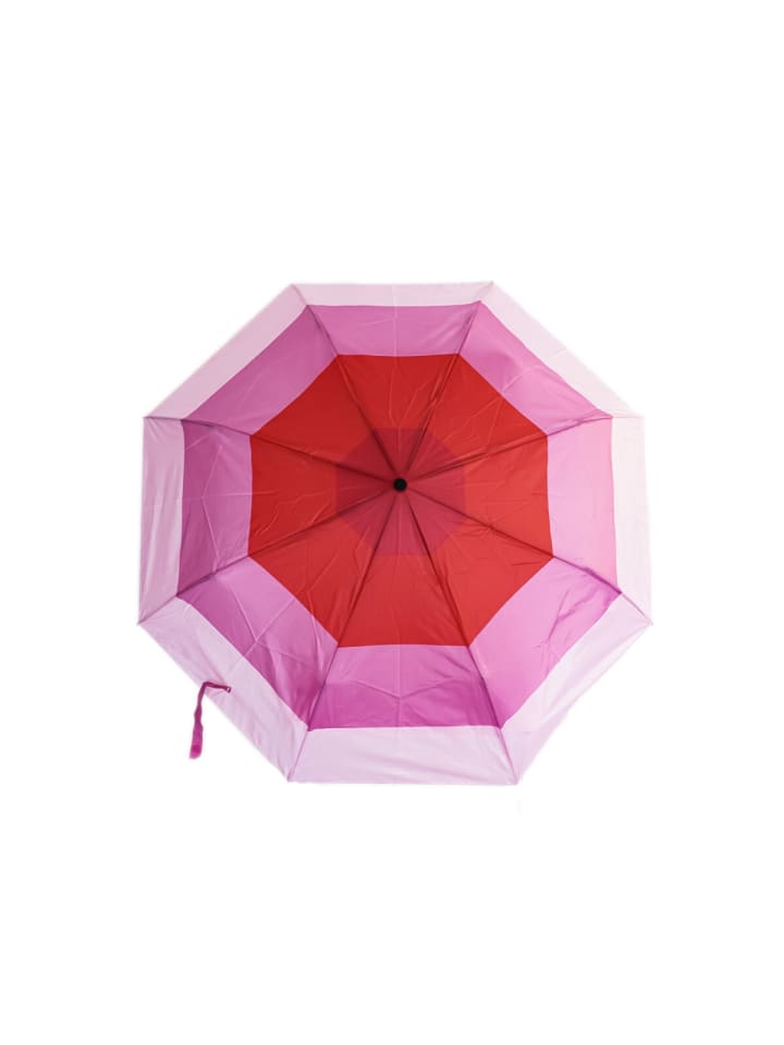COFI 1453 Regenschirm mit Schutzhülle - Teleskop Taschenschirm ø100 cm Grün in Pink günstig kaufen 100 cm