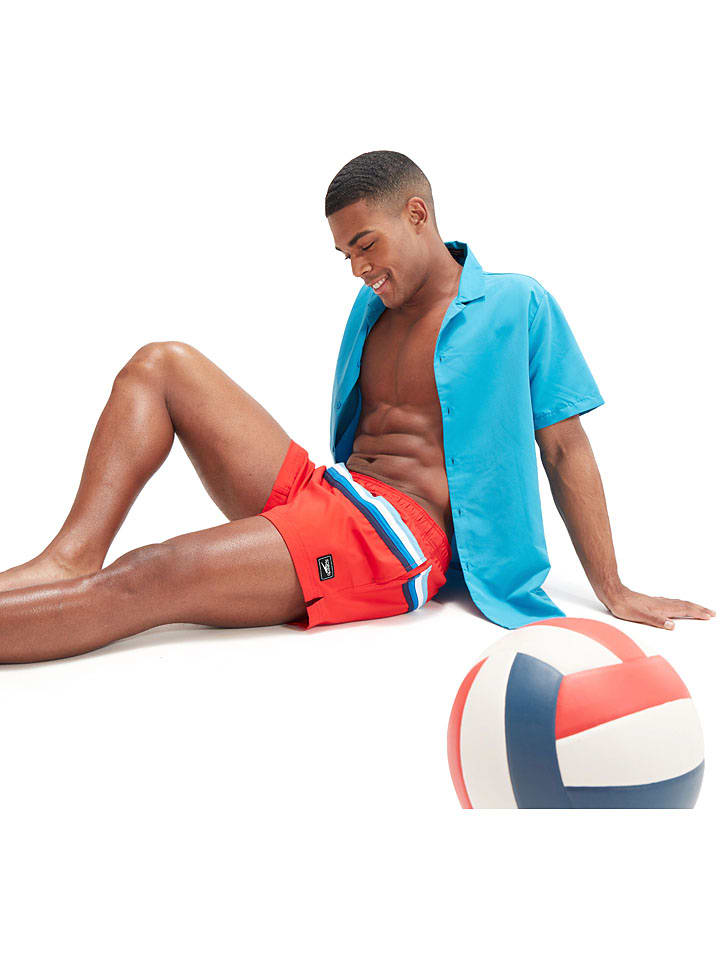 Speedo Badeshorts in Rot günstig kaufen