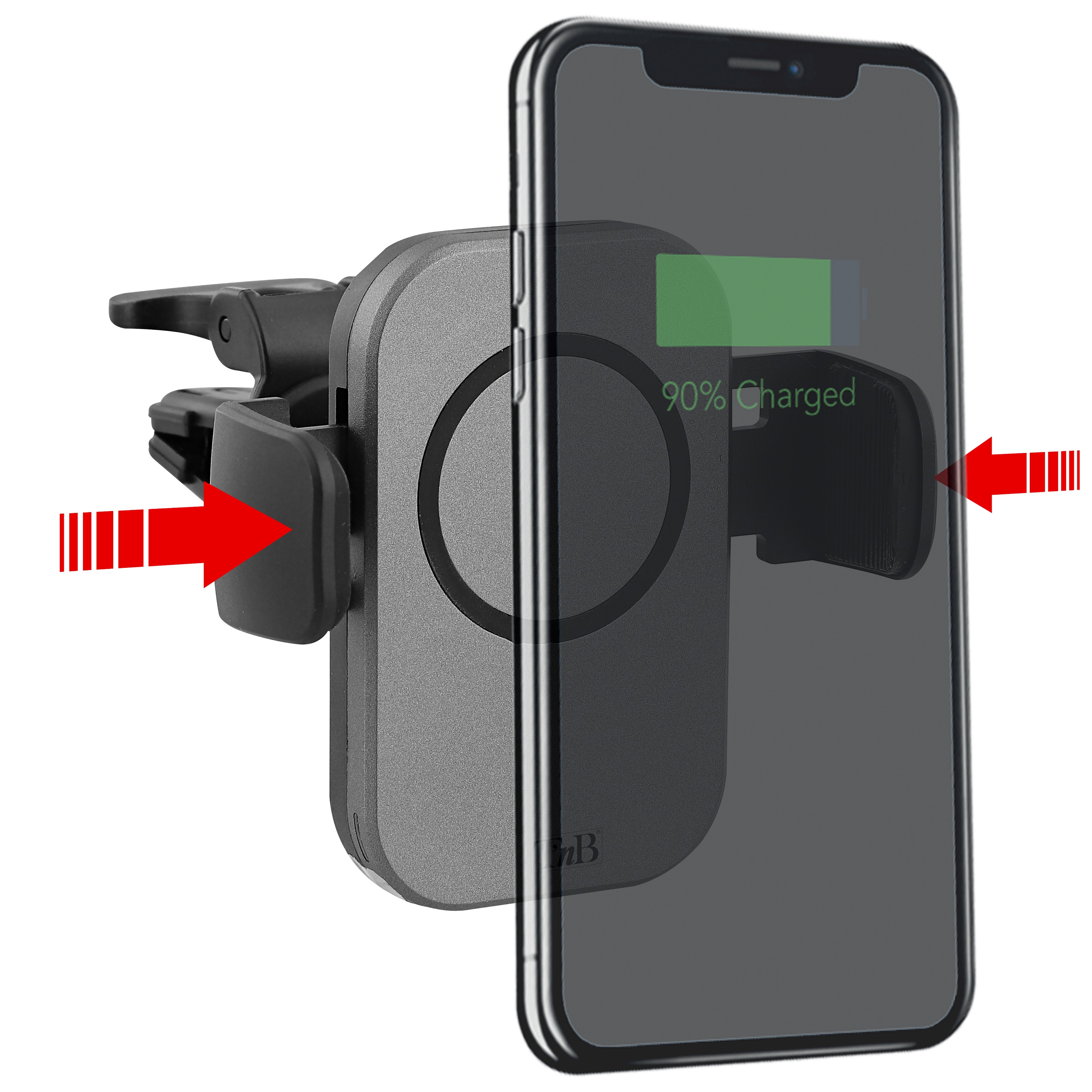 TNB Handyhalterung inkl. 15 W Premium wireless Charger - ATU
