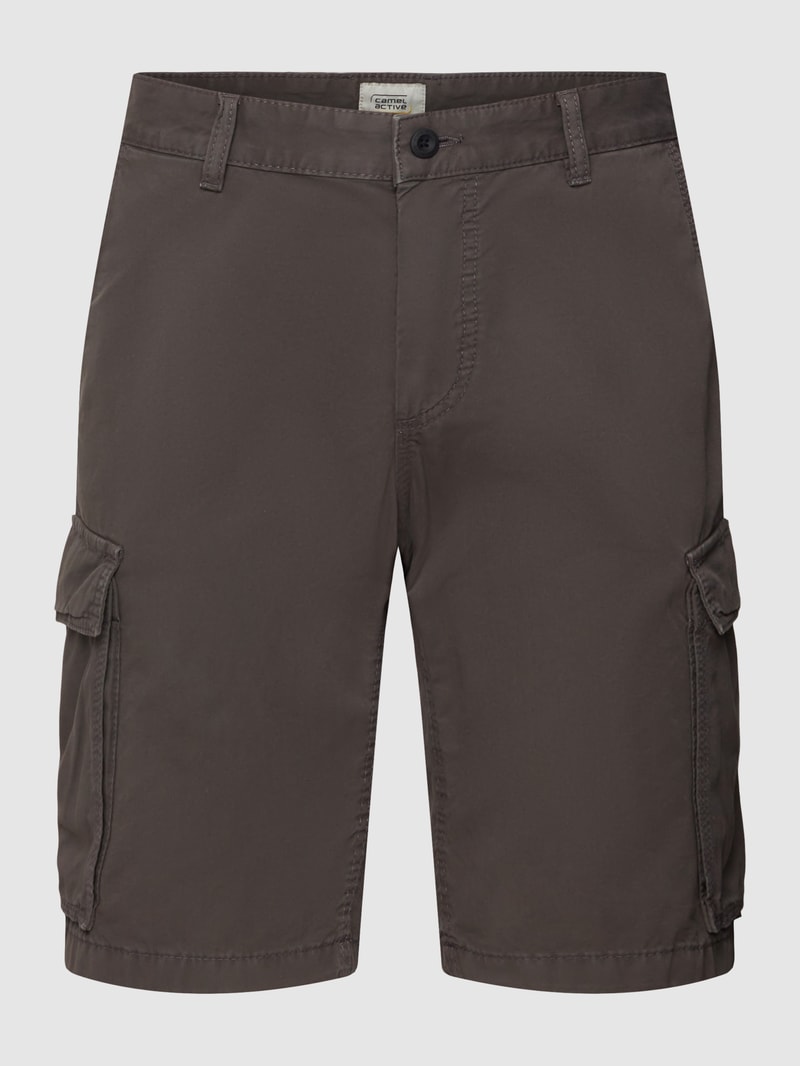 Shorts mit Cargotaschen in anthrazit
