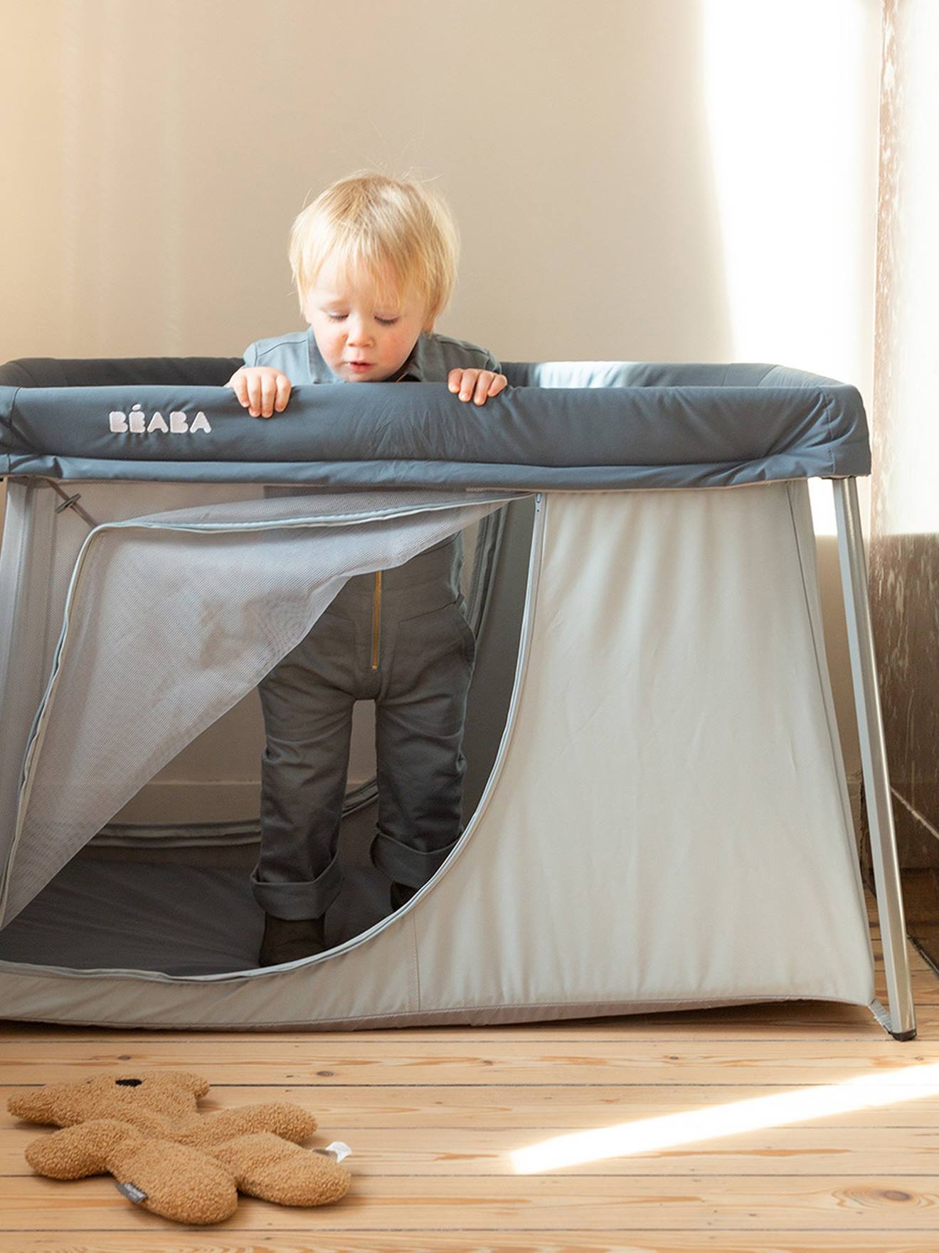 Beaba Baby Reisebett EAZY SLEEP BEABA - grau