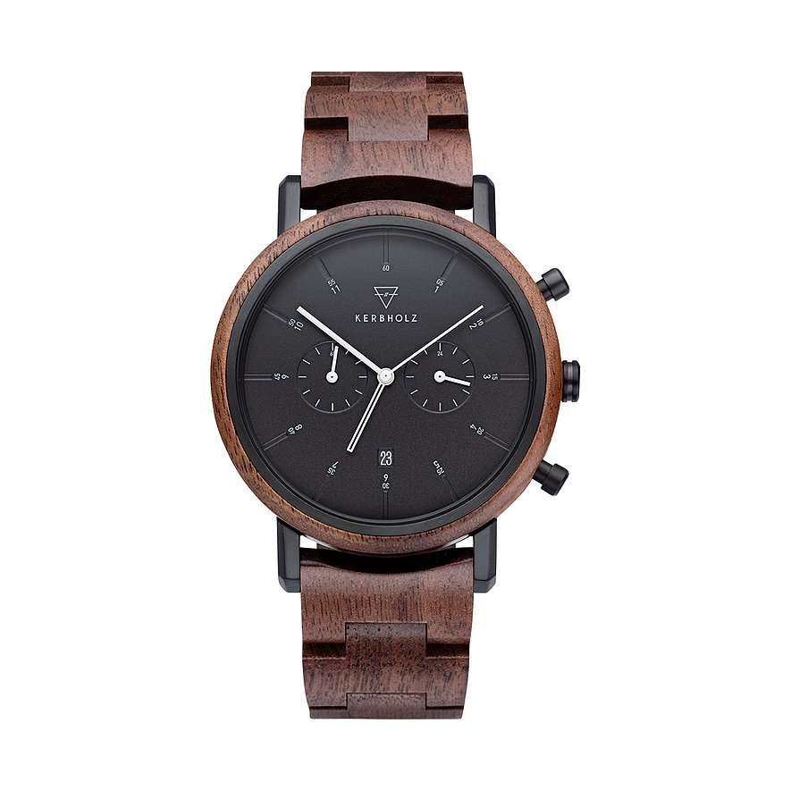 Kerbholz Chronograph Johann Walnuss