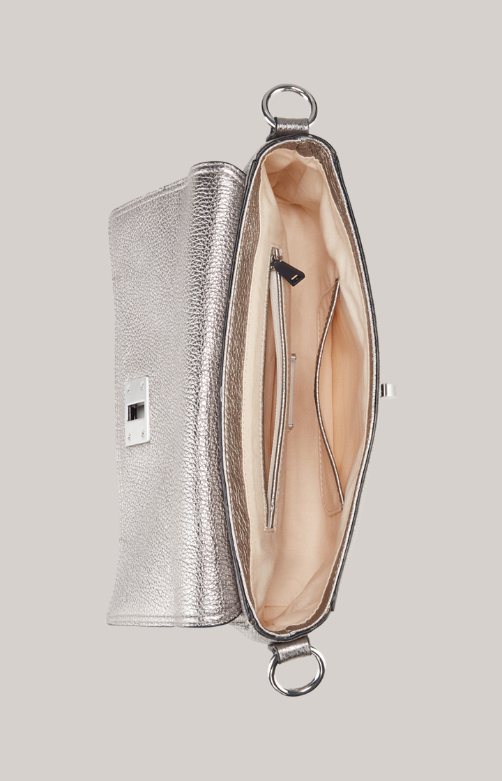 Schultertasche Splendere Muna in Silber