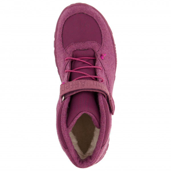 Affenzahn - Kid's Dreamer Mission Wolle Midboot Berry - Winterschuhe