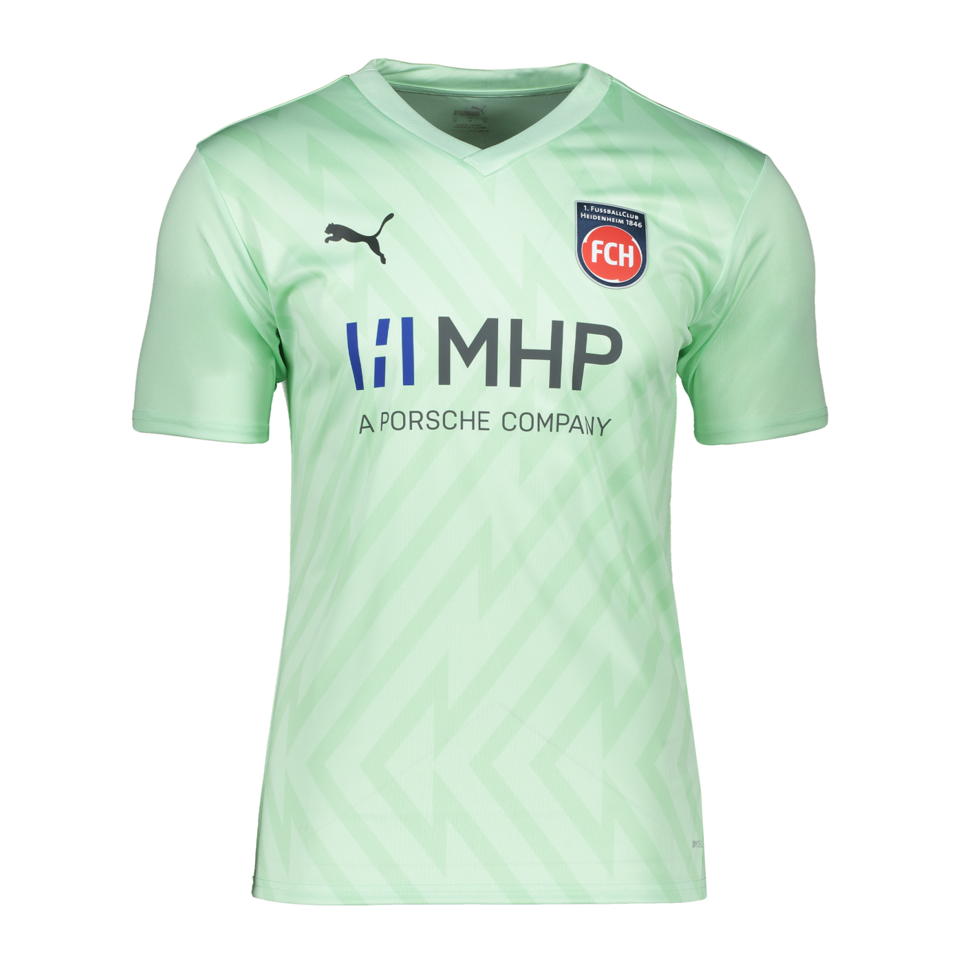 PUMA 1. FC Heidenheim TW-Trikot 2024/2025 Kids Grün F60