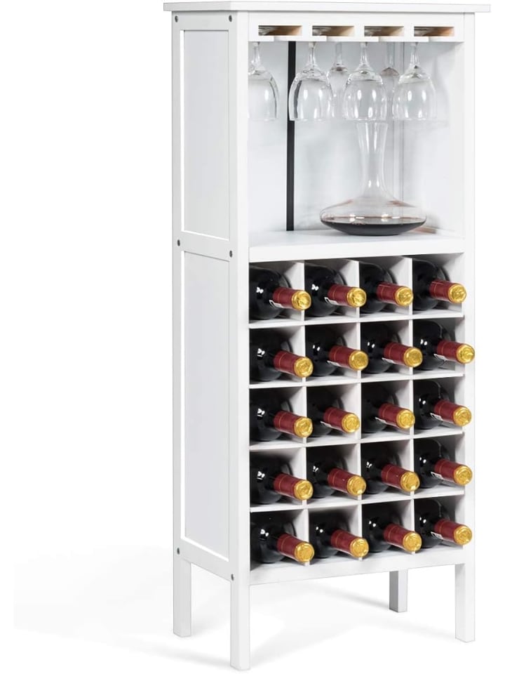 COSTWAY Weinregal für 20 Flaschen in Weiß günstig kaufen 42 cm