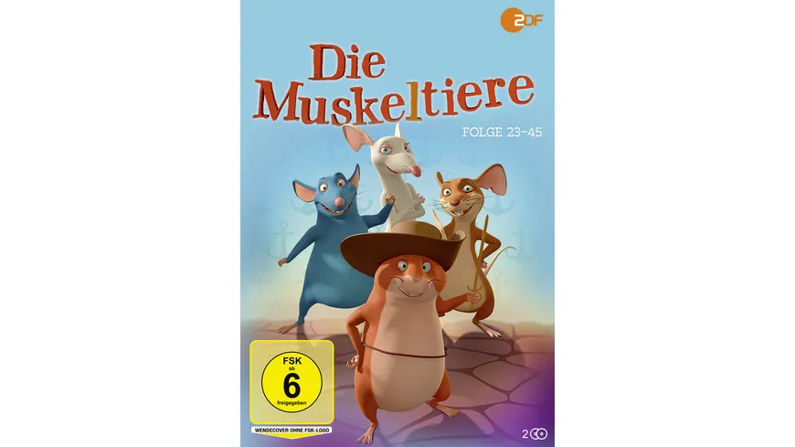 Die Muskeltiere Folge 23-45  [2 DVDs]