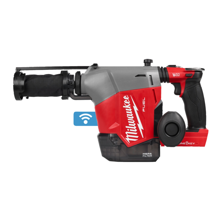 Milwaukee 4933493532 akkus ütvefúró-csavarozó Fuel 18V akkumulátorok és töltő nélkül, beépített porelszívással