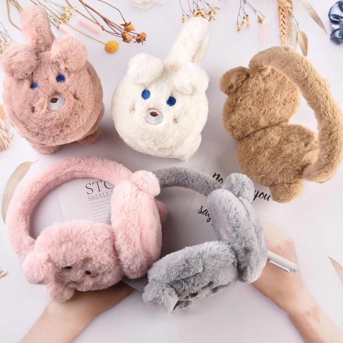 Tapferer Ping Ohrenwärmer Frauen Mädchen Verstellbare Winter Ohrenschützer (1-St)