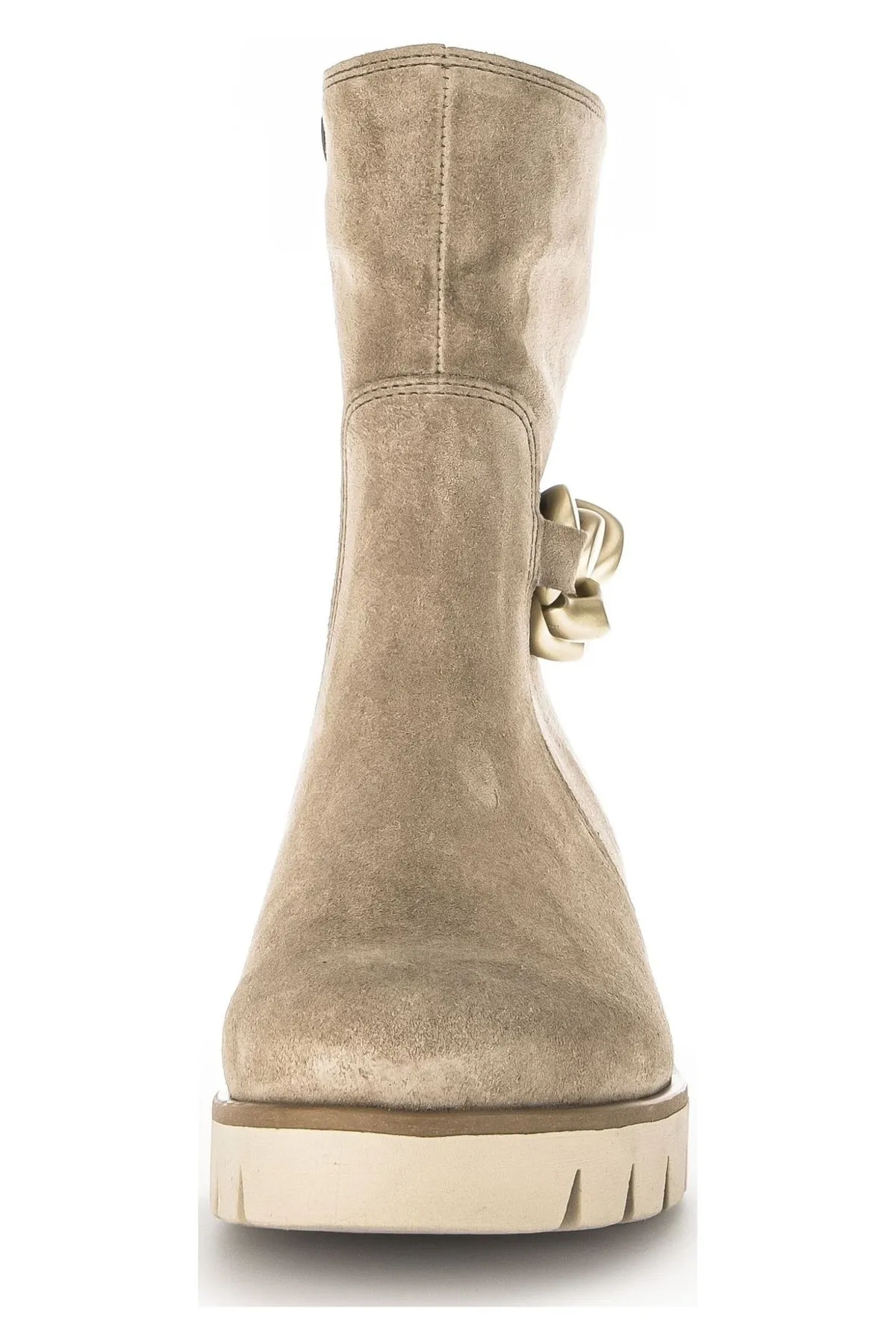 GABOR  Stiefelette - Beige - Blockabsatz