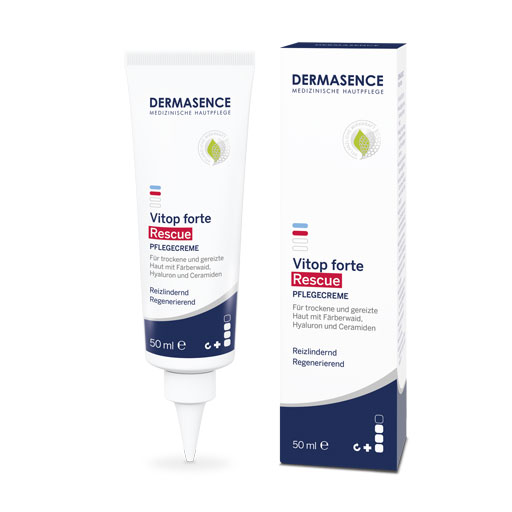 DERMASENCE Vitop forte Rescue Pflegecreme  50 ml  Creme