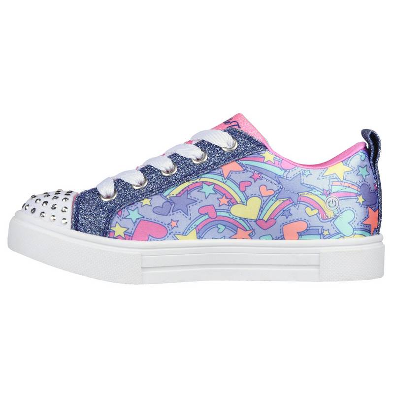 Skechers TWINKLE SPARKS RAINBOW SHINES Sneaker Mdchen