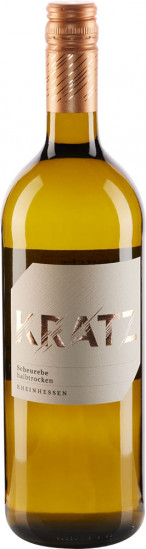 2022 Scheurebe halbtrocken 1,0 L - Weingut Kratz - Schönauer Hof
