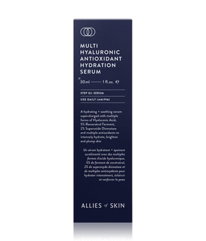 ALLIES OF SKIN Multi Hyaluronic Antioxidant Hydration Serum Gesichtsserum-30 ml