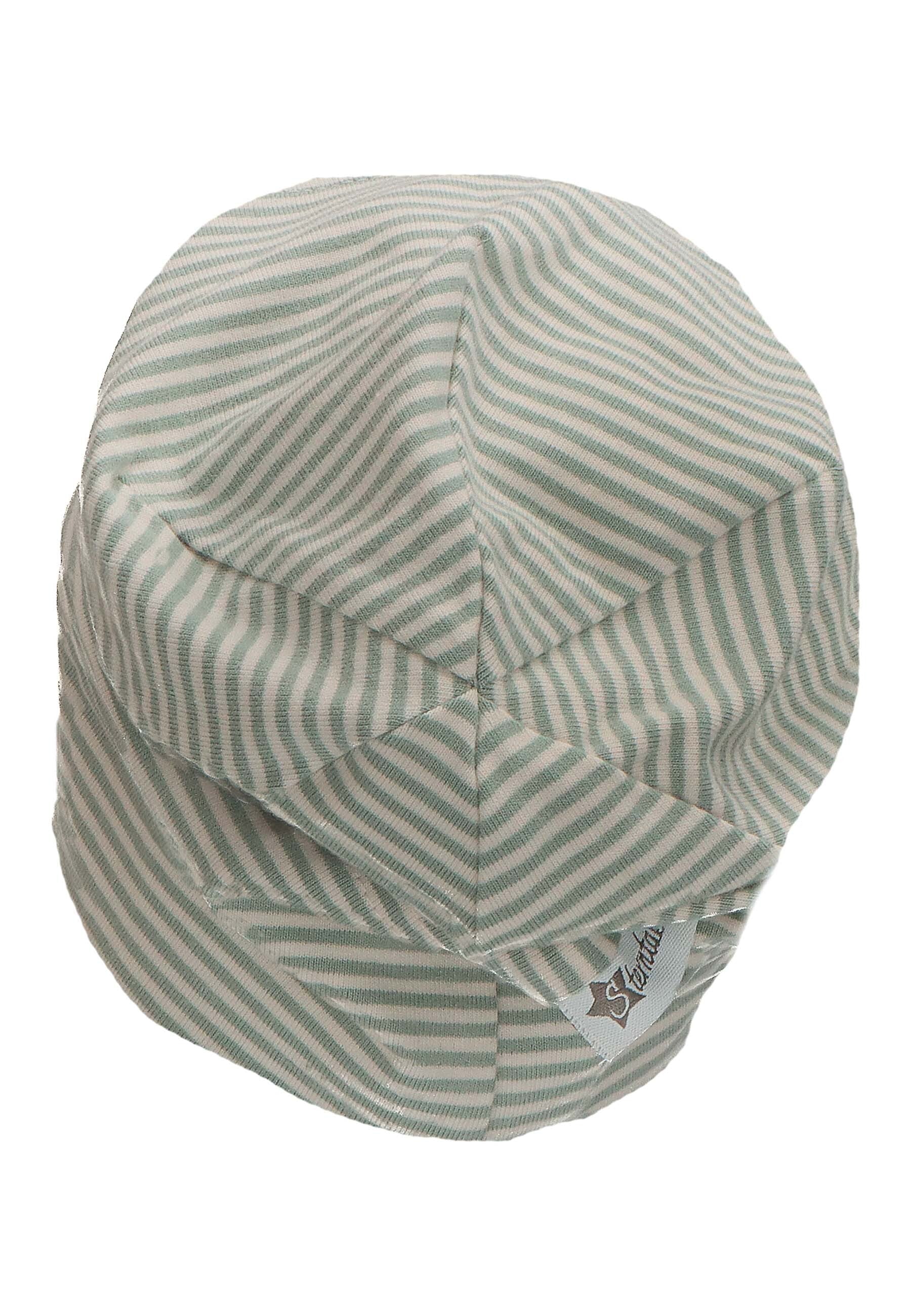 GOTS Slouch-Beanie aus Jersey (Bio) mit Ringel