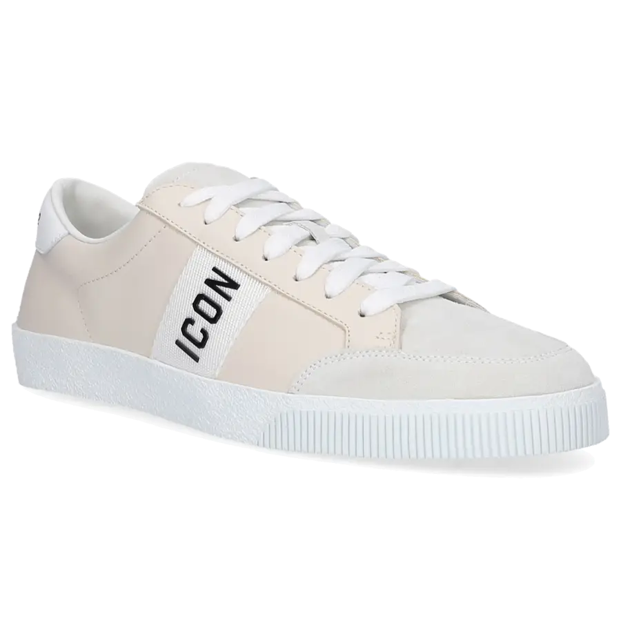 Dsquared2 - Sneaker low ICON CASSETTA Veloursleder - beige