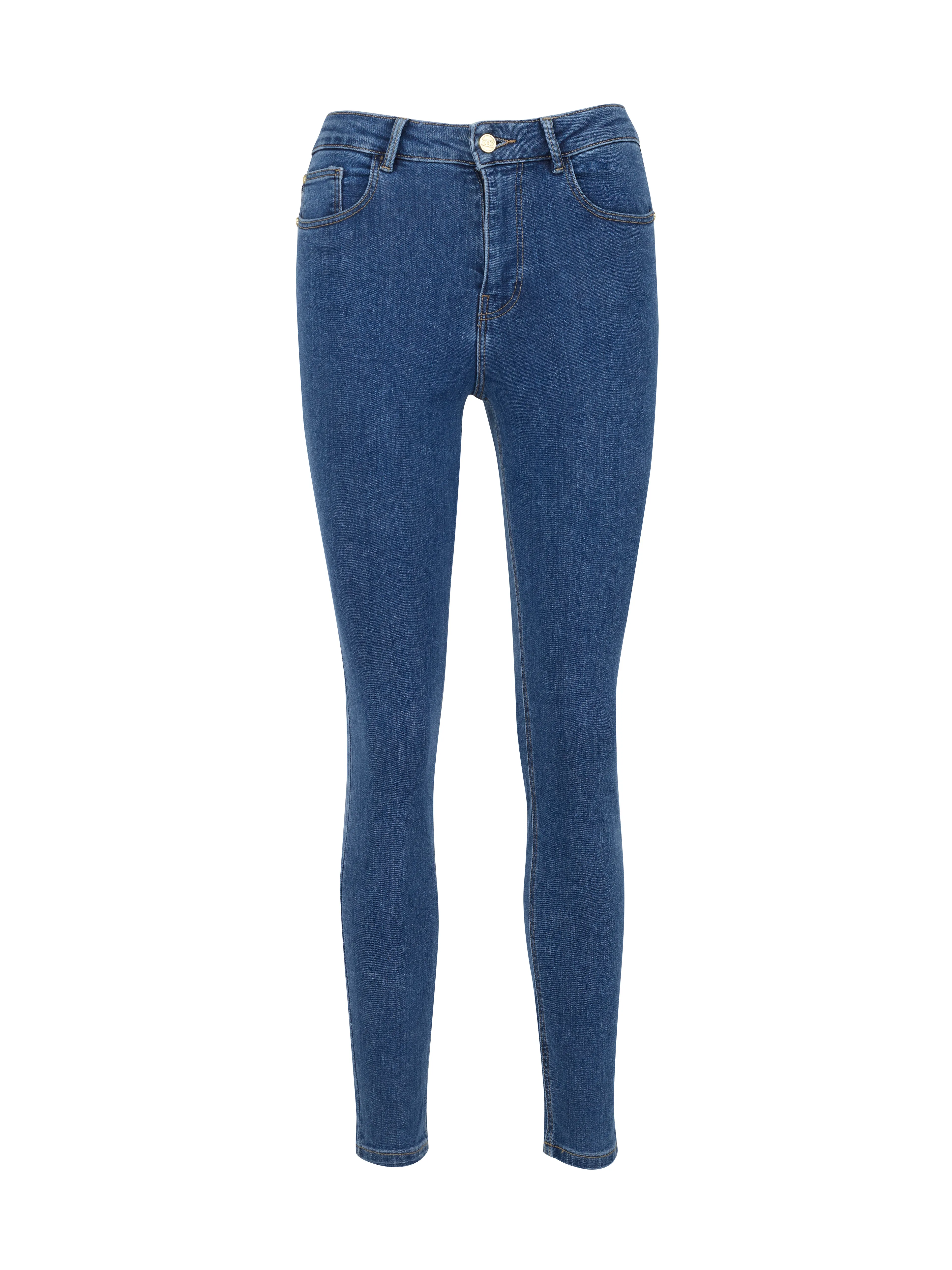 Blaue Damen Skinny Fit Jeans ORSAY